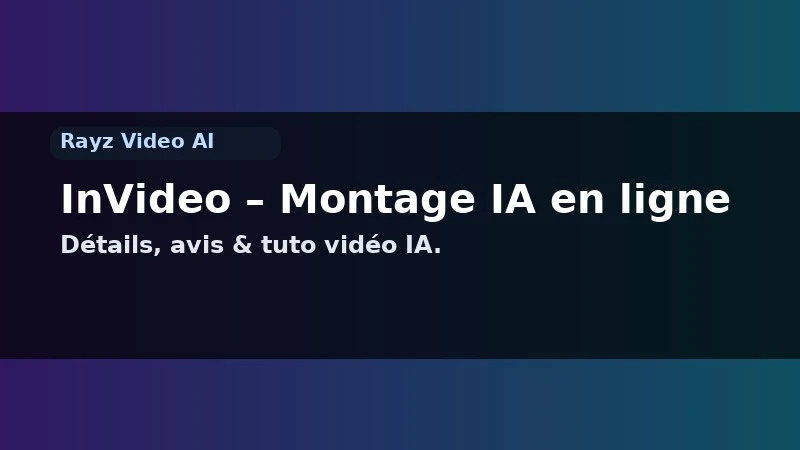 Guide InVideo AI templates